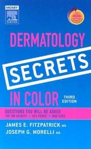 Tapa de Dermatology secrets in color