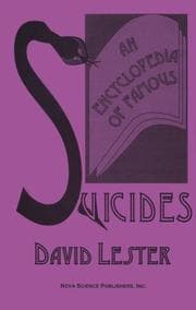 Tapa de An encyclopedia of famous suicides