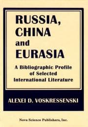 Tapa de Russia, China and Eurasia