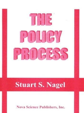 Tapa de The policy process