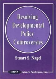 Tapa de Resolving developmental policy controversies