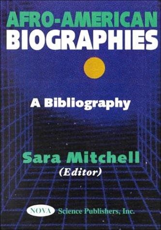 Tapa de Afro-American biographies
