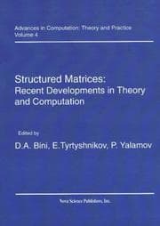 Tapa de Structured Matrices