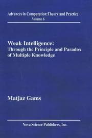 Tapa de Weak intelligence