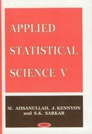 Tapa de Applied Statistical Science