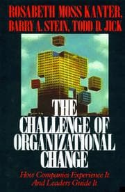 Tapa de The Challenge of organizational change