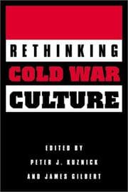 Tapa de Rethinking Cold War culture
