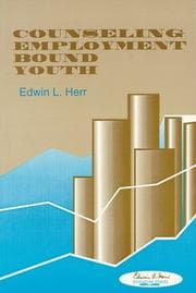 Tapa de Counseling Employment Bound Youth (Edwin L. Herr Signature Series)