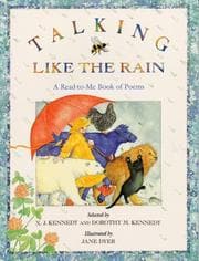 Tapa de Talking like the rain : a read-to me book of poems