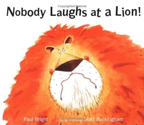 Tapa de Nobody laughs at a lion!