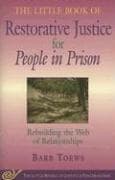Tapa de The Little Book of Restorative Justice for People in Prison