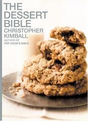 Tapa de The dessert bible