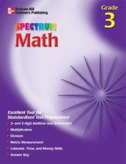 Tapa de Spectrum Math, Grade 3