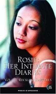Tapa de Rosie: Her Intimate Diaries, Volume 3: Reckless Raptures (Rosie: Her Intimate Diaries)