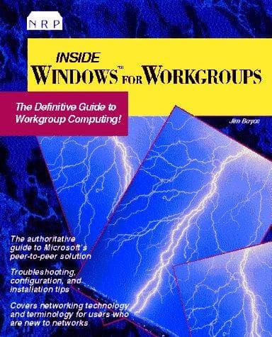 Tapa de Inside Windows for workgroups