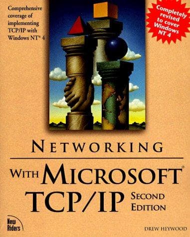 Tapa de Networking with Microsoft TCP/IP