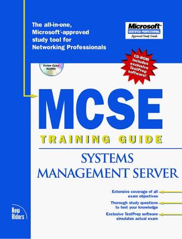 Tapa de MCSE training guide