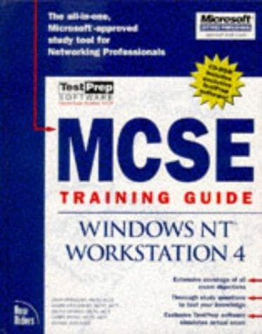 Tapa de MCSE training guide