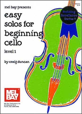Tapa de Mel Bay Easy Solos for Beginning Cello, Level 1