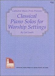 Tapa de Mel Bay Classical Piano Solos for Worship Settings