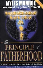 Tapa de The Principle of Fatherhood