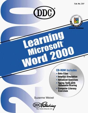 Tapa de Learning Word 2000