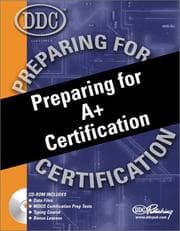 Tapa de Preparing for A+ certification