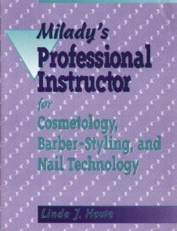 Tapa de Milady's professional instructor