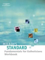 Tapa de Milady's standard fundamentals for estheticians workbook
