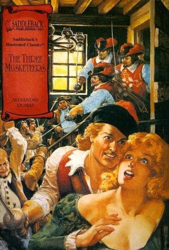 Tapa de The Three Musketeers (Illustrated Classics)