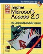 Tapa de PC learning labs teaches Microsoft Access 2.0