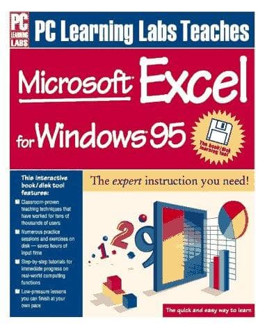 Tapa de PC Learning Labs teaches Microsoft Excel for Windows 95