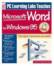 Tapa de PC Learning Labs teaches Word for Windows 95