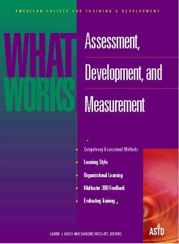 Tapa de Assessment, development, and measurement