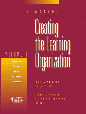 Tapa de Creating the Learning Organization