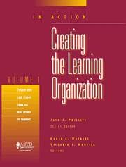 Tapa de Creating the Learning Organization