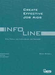 Tapa de Create Effective Job Aids