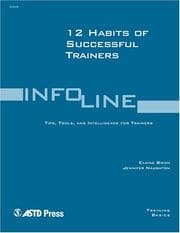 Tapa de 12 Habits of Successful Trainers