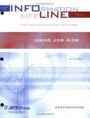 Tapa de Using Job Aids