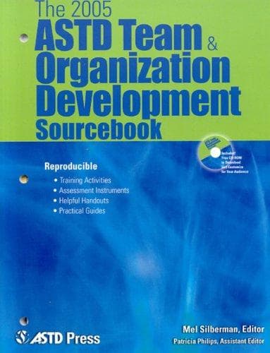 Tapa de 2005 ASTD Training and Organizational Development