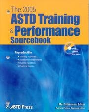Tapa de The 2005 ASTD Training & Performance Sourcebook