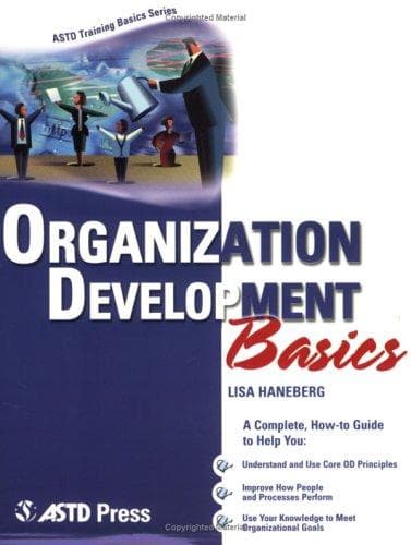 Tapa de Organization Development Basics (ASTD Training Basics)