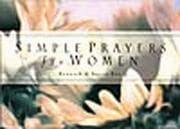 Tapa de Simple prayers for women