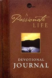 Tapa de Passionate life devotional journal