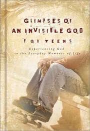 Tapa de Glimpses of an invisible God for teens