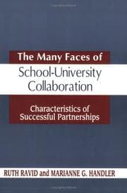 Tapa de The many faces of school-university collaboration