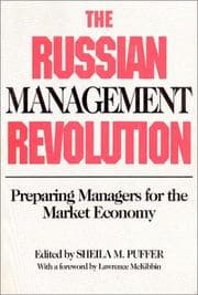 Tapa de The Russian management revolution