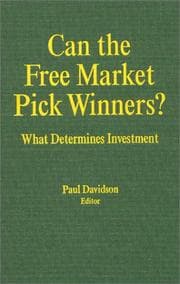 Tapa de Can the Free Market Pick Winners?