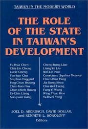 Tapa de The Role of the state in Taiwan's development