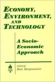 Tapa de Economy, Environment, and Technology